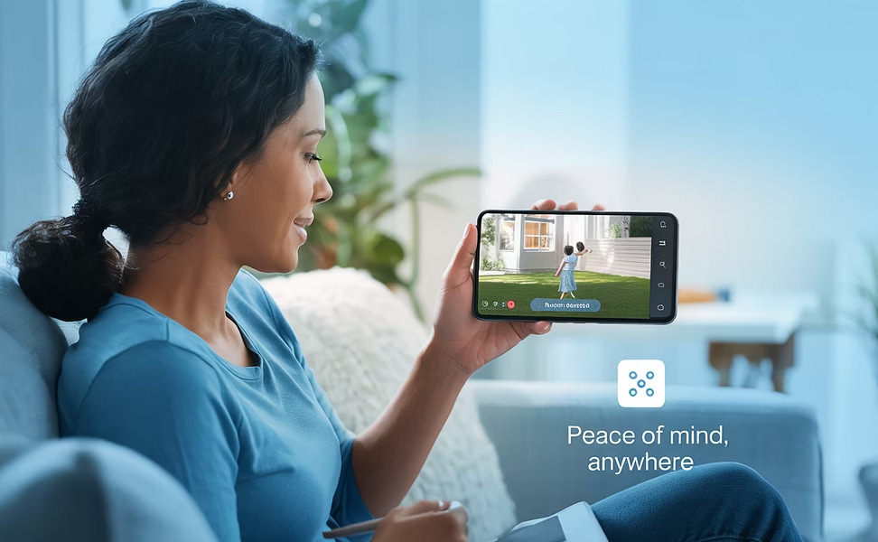 Security monitoring on a mobile phone