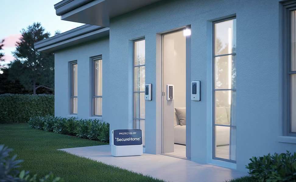 Protected modern residence